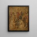 The Virgin and Child of the Rosary - Peter Paul Rubens — framed artwork on a wall