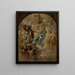 La Vierge comme femme de l'Apocalypse - Peter Paul Rubens — framed artwork on a wall