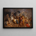 Entry Triumph of Henry IV in Paris on March 22, 1594 - Peter Paul Rubens — framed artwork on a wall