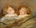 Two Sleeping Children - Peter Paul Rubens — artwork view