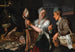 Kitchen scene painting - Peter Wtewael — artwork view