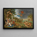 The Feast of the Gods - Peter van Halen — framed artwork on a wall