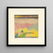Small Swiss landscape painting - Paul Klee — framed artwork on a wall