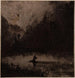Petite boat on a lake - Victor Hugo — artwork view