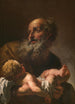 Siméon with the Child Jesus - Petr Brandl — artwork view