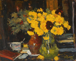 Nature morte painting - Petr Ivanovich Kelin — artwork view