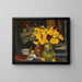 Nature morte painting - Petr Ivanovich Kelin — framed artwork on a wall