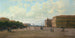 View of Palace Square, Saint Petersburg - Petr Petrovich Vereshchagin — artwork view
