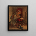 The darling - Petronella Peters — framed artwork on a wall
