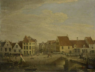 Dutch Troops Crossing the Fortress of Dendermonde - Petrus Christus — artwork view