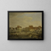 Dutch Troops Crossing the Fortress of Dendermonde - Petrus Christus — framed artwork on a wall