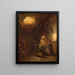 La crèche - Petrus Marius Molijn — framed artwork on a wall