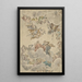 Project for a ceiling with the marriage of Jupiter and Juno - Petrus Norbertus van Reysschoot — framed artwork on a wall