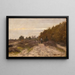 Paysanne dans les dunes - Petrus Paulus Schiedges II — framed artwork on a wall