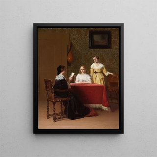 Petrus Renier Hubertus Knarren - The Lesson.webp