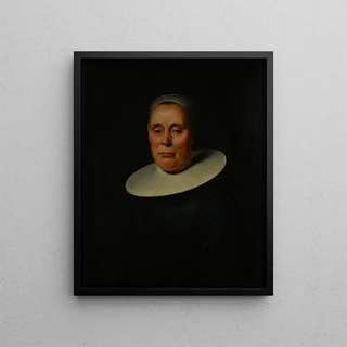 Petrus Schotanus Sterringa - Portrait of an unknown woman.webp