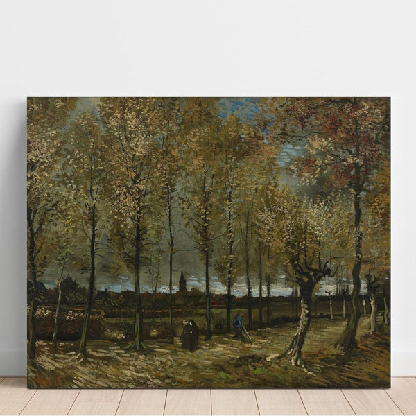 Reproduction of the painting Poplars near Nuenen - Vincent van Gogh