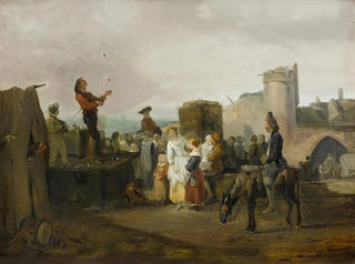 A Village Fair - Philibert-Louis Debucourt — artwork view
