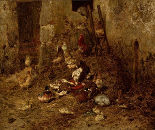 Domestic poultry - Philibert Léon Couturier — artwork view