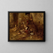 Domestic poultry - Philibert Léon Couturier — framed artwork on a wall