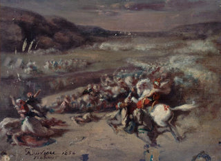 Battle scene - Philibert Rouvière — artwork view