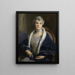 Clara Margaret Cook Kellogg - Philip Alexius de László — framed artwork on a wall