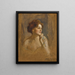 Comtesse Robert de Pourtalès née Marie Elisabeth van Rijck - Philip Alexius de László — framed artwork on a wall