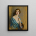 Mrs. William Burden A. M. née Margaret Livingston Partridge - Philip Alexius de László — framed artwork on a wall