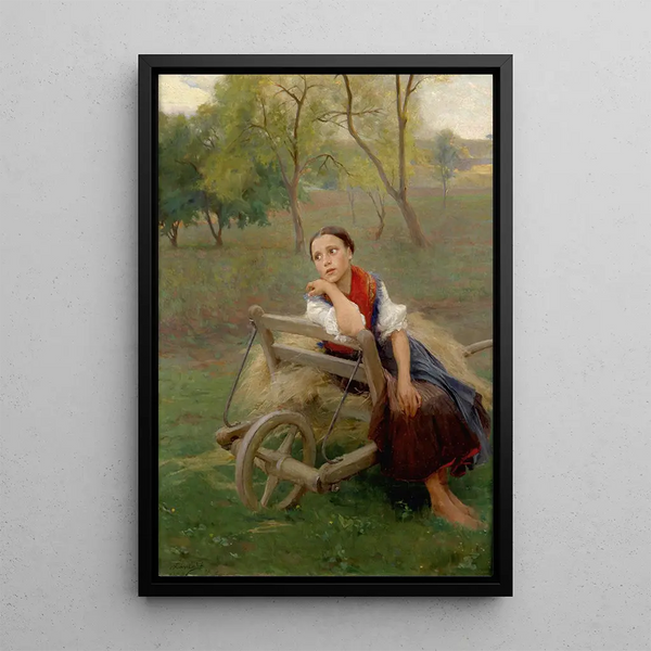 After Work - Philip Alexius de László — framed artwork on a wall