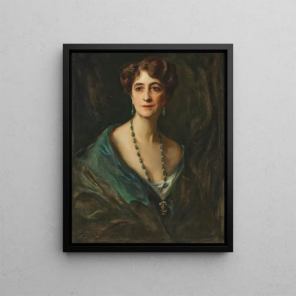Vicomtesse Byng de Vimy née Marie Evelyn Moreton - Philip Alexius de László — framed artwork on a wall