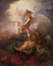 L'ange liant Satan - Philip James de Loutherbourg — artwork view