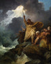 The destruction of the army of the pharaohs - Philip James de Loutherbourg — artwork view