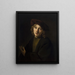 Portrait of Heyman Dullaert - Philip Koninck — framed artwork on a wall