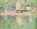 Scene of river at Giverny - Philip Leslie Hale — artwork view