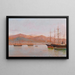 Motif of a Crimean port - Philip Philippovich Klimenko — framed artwork on a wall
