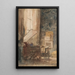 Coin in Philip Zilcken's workshop - Philip Zilcken — framed artwork on a wall