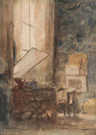 Philip Zilcken - Hoekje in het atelier van Philip Zilcken.webp