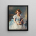 Princess Elizabeth of York - Philip de László — framed artwork on a wall
