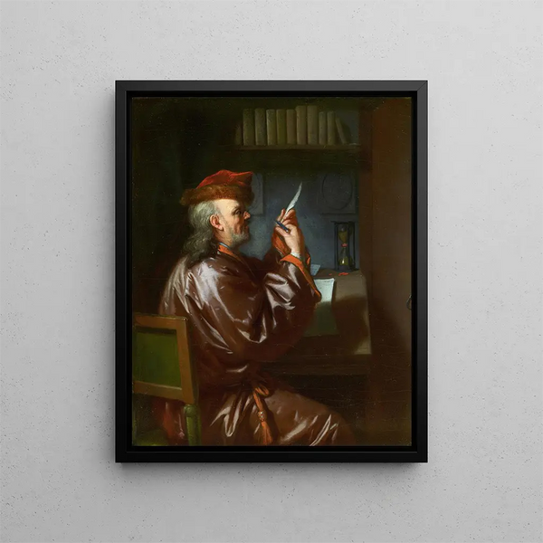 The accountant - Philip van Dijk — framed artwork on a wall