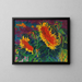 Two Sunflowers - Philipp Bauknecht — framed artwork on a wall