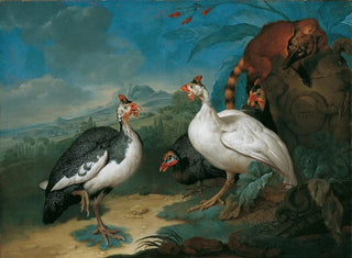 Perlhühner and Nasenbrüche - Philipp Ferdinand de Hamilton — artwork view