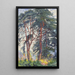 Pine Forest - Philipp Franck — framed artwork on a wall