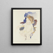 Portrait of a Child - Philipp Franck — framed artwork on a wall