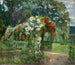 Rosenlaube dans le jardin de Richter - Philipp Franck — artwork view