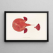 Fauna japonica Pl097 - Philipp Franz Balthasar von Siebold — framed artwork on a wall