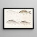 Fauna japonica Pl115 - Philipp Franz Balthasar von Siebold — framed artwork on a wall