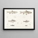 Fauna japonica Pl119 - Philipp Franz Balthasar von Siebold — framed artwork on a wall