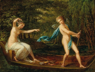 Cupidon et Psyché - Philipp Friedrich von Hetsch — artwork view