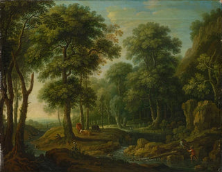 Dégagement au bord d'une forêt - Philipp Hieronymus Brinckmann — artwork view