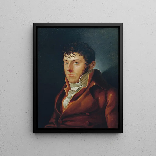 the painter and writer Friedrich August von Klinkowström - Philipp Otto Runge — framed artwork on a wall